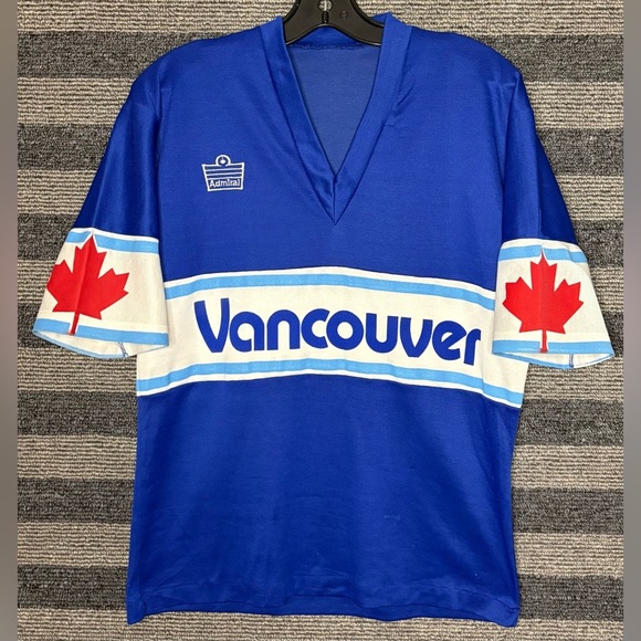 Admiral Other - Vintage 80’s Admiral Vancouver Whitecaps NASL Soccer Jersey Football Kit Medium
